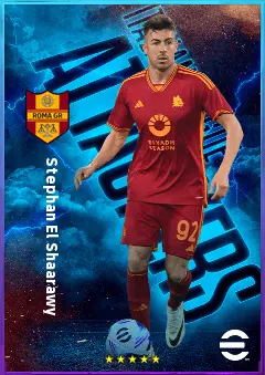 Stephan El Shaarawy eFootball 2026 player card, 80 OVR LWF