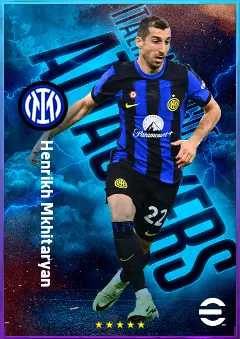 Henrikh Mkhitaryan eFootball 2026 player card, 81 OVR AMF
