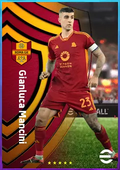 Gianluca Mancini eFootball 2026 player card, 81 OVR CB