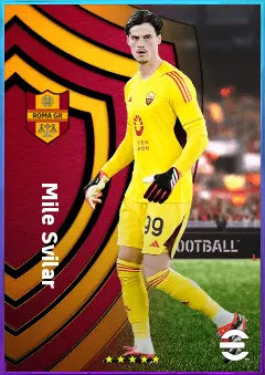 Mile Svilar eFootball 2026 player card, 80 OVR GK