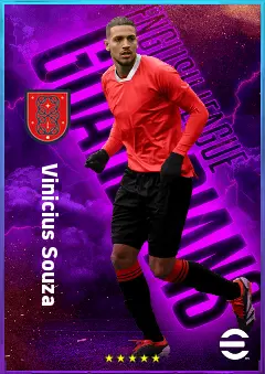 Vinicius Souza eFootball 2026 player card, 81 OVR DMF