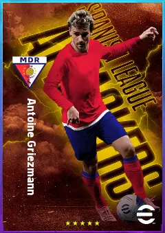 Antoine Griezmann eFootball 2026 player card, 84 OVR SS