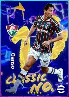 Ganso eFootball 2026 player card, 80 OVR AMF