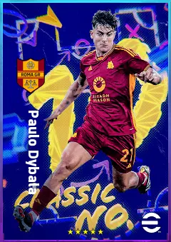 Paulo Dybala eFootball 2026 player card, 83 OVR SS