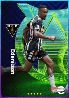 Edenílson eFootball 2026 player card, 78 OVR CMF