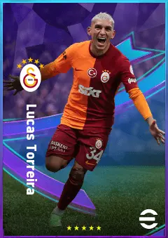 Lucas Torreira eFootball 2026 player card, 81 OVR DMF
