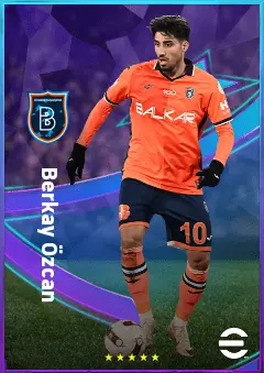 Berkay Özcan eFootball 2026 player card, 78 OVR CMF