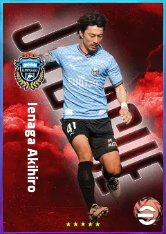 Ienaga Akihiro eFootball 2026 player card, 78 OVR RWF