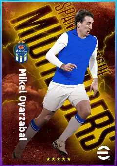 Mikel Oyarzabal eFootball 2026 player card, 83 OVR LMF