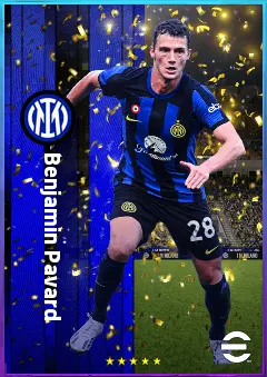 Benjamin Pavard eFootball 2026 player card, 82 OVR CB