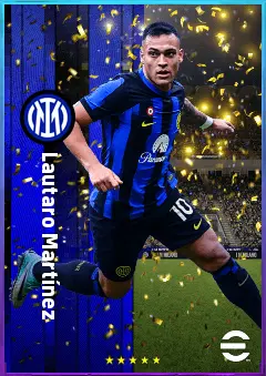 Lautaro Martínez eFootball 2026 player card, 85 OVR CF