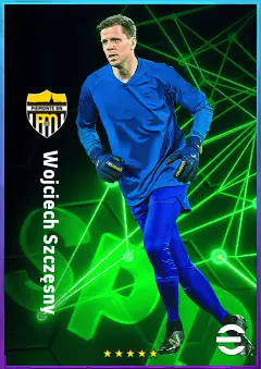 Wojciech Szczęsny eFootball 2026 player card, 83 OVR GK