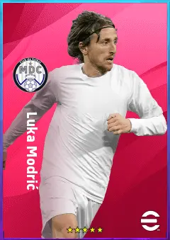 Luka Modrić eFootball 2026 player card, 82 OVR CMF
