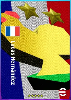 Lucas Hernández eFootball 2026 player card, 83 OVR CB