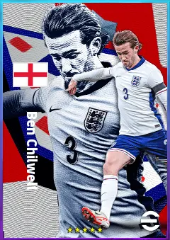 Ben Chilwell eFootball 2026 player card, 81 OVR LB