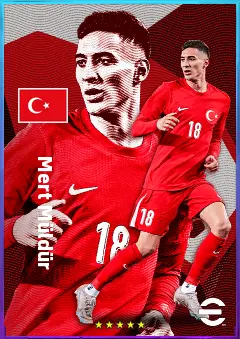 Mert Müldür eFootball 2026 player card, 79 OVR RB