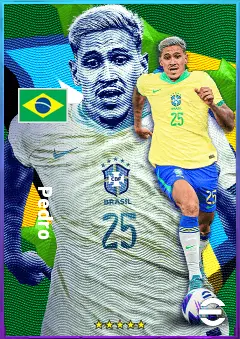 Pedro eFootball 2026 player card, 81 OVR CF