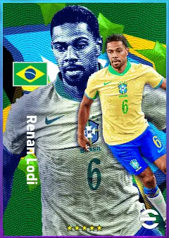 Renan Lodi eFootball 2026 player card, 82 OVR LB