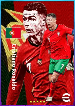 Cristiano Ronaldo eFootball 2026 player card, 84 OVR CF
