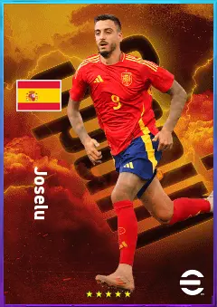 Joselu eFootball 2026 player card, 81 OVR CF