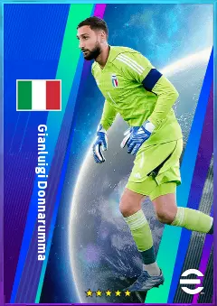 Gianluigi Donnarumma eFootball 2026 player card, 84 OVR GK