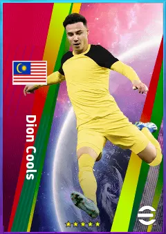Dion Cools eFootball 2026 player card, 79 OVR CB