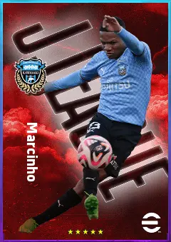 Marcinho eFootball 2026 player card, 78 OVR LWF