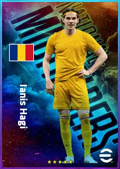 Ianis Hagi eFootball 2026 player card, 79 OVR AMF