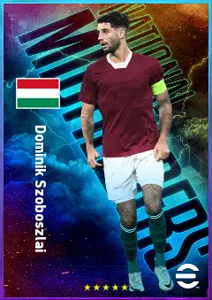 Dominik Szoboszlai eFootball 2026 player card, 83 OVR CMF