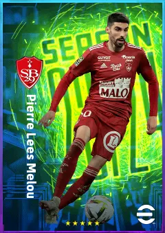 Pierre Lees Melou eFootball 2026 player card, 80 OVR DMF