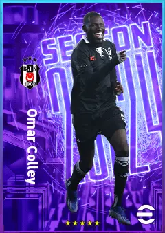 Omar Colley eFootball 2026 player card, 78 OVR CB