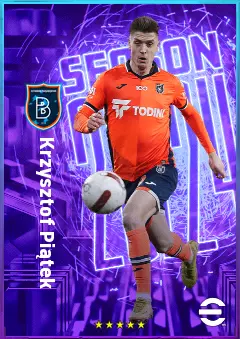 Krzysztof Piątek eFootball 2026 player card, 80 OVR CF