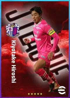 Kiyotake Hiroshi eFootball 2026 player card, 76 OVR AMF