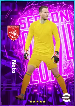 Neto eFootball 2026 player card, 81 OVR GK