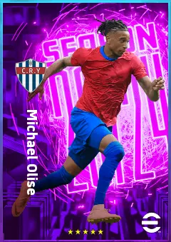 Michael Olise eFootball 2026 player card, 82 OVR RMF