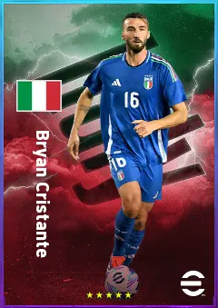 Bryan Cristante eFootball 2026 player card, 81 OVR DMF