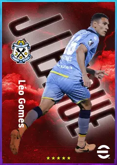 Léo Gomes eFootball 2026 player card, 76 OVR CMF