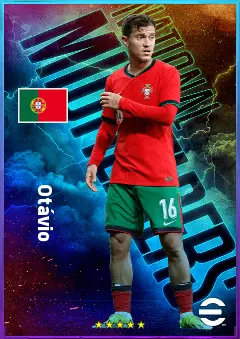Otávio eFootball 2026 player card, 81 OVR RMF