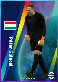 Péter Gulácsi eFootball 2026 player card, 83 OVR GK