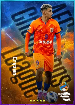 Cryzan eFootball 2026 player card, 78 OVR CF