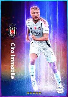 Ciro Immobile eFootball 2026 player card, 83 OVR CF