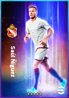 Saúl Ñíguez eFootball 2026 player card, 81 OVR CMF