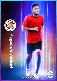 Sugawara Yukinari eFootball 2026 player card, 81 OVR RB