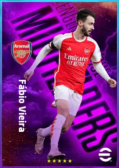 Fábio Vieira eFootball 2026 player card, 81 OVR AMF