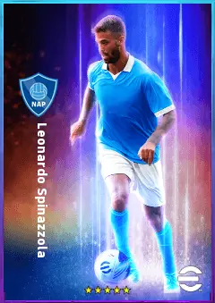 Leonardo Spinazzola eFootball 2026 player card, 81 OVR LB