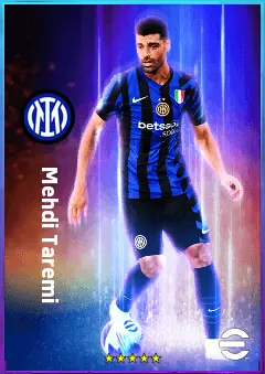 Mehdi Taremi eFootball 2026 player card, 82 OVR CF