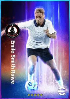 Emile Smith Rowe eFootball 2026 player card, 81 OVR LMF