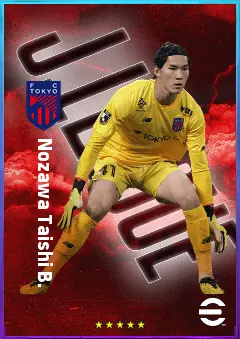 Nozawa Taishi B. eFootball 2026 player card, 79 OVR GK
