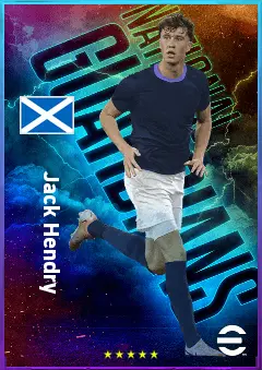 Jack Hendry eFootball 2026 player card, 79 OVR CB