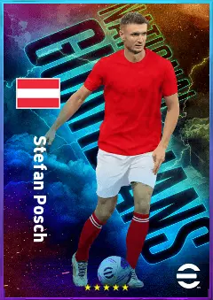 Stefan Posch eFootball 2026 player card, 80 OVR RB